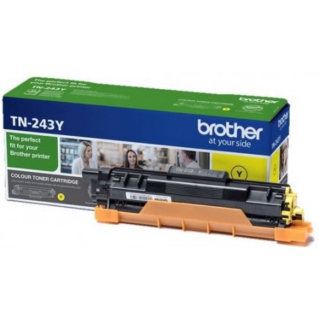 Toner BROTHER TN243Y Amarelo 1.000 Pag. ISO/IEC19798 - 4977766787475