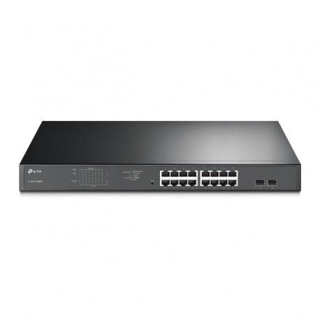 Switch De Rack 19 TP-Link C/Gestao 16portas Gigabit PoE 802.3at/af - TL-SG1218MPE - 6935364086923