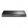 Switch De Rack 19 TP-Link C Gestao 16portas Gigabit PoE 802.3at af - TL-SG1218MPE - 6935364086923