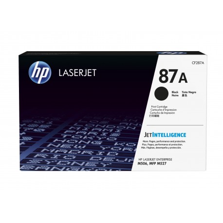 Toner HP LaserJet 87A Preto - 0889296182894