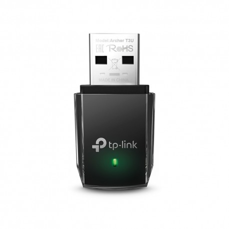 Adaptador TP-LINK Wir DualBand AC1300 867Mbps USB3.0 - Archer T3U - 6935364083830