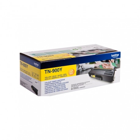 Toner BROTHER Amarelo MegaCapacidade 6000pag TN900Y - 4977766735124