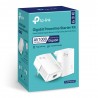 Kit 2 Adap PowerLine TP-LINK AV1000 1000Mbps Gigabit - TL-PA7017 KIT - 6935364089054