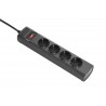 APC UPS Power Strip. Locking IEC C14 TO 4 Outlet Schuko. 230V - PZ42IZ-GR - 0731304336266