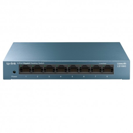 Switch TP-LINK LiteWave 8-Port Gigabit Desktop Switch. Steel Case - 6935364085452