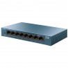 Switch TP-LINK LiteWave 8-Port Gigabit Desktop Switch. Steel Case - 6935364085452