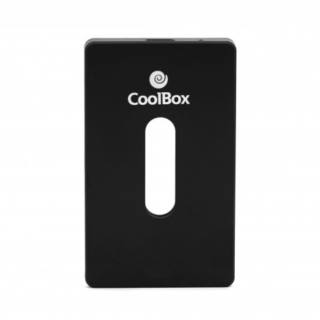 Caixa Para Disco/SSD 7mm Externo 2.5P SLOT-IN USB 3.0 Black-CoolBox S-2533 - 8436556148644