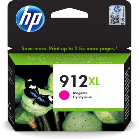 Tinteiro HP 912XL Magenta - 0192545866910