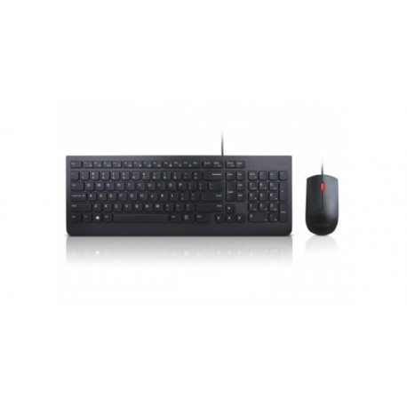 Essential Wired USB Keyboard and Mouse Combo - Portuguese
