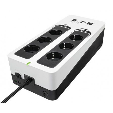 UPS EATON 3S 450 DIN 3S450D Em espera (Offline) 450 VA 270 W 6 Tomada(s) CA - 0743172101747
