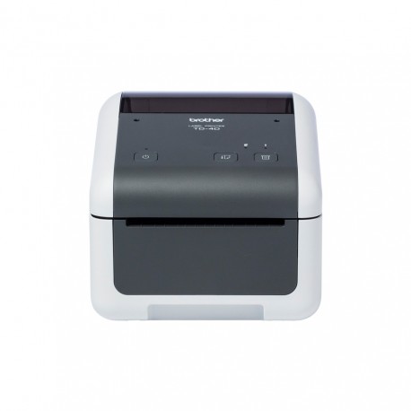 Impressora Brother TD-4520DN de Etiquetas Acionamento Térmico Direto 300 x 300 DPI com Fios USB RJ45 Cinzento Branco - 4977766798266