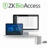 Zkteco ZK-BIOACCESS-25D Licença de Software de Controlo de Acesso Capacidade 25 Portas