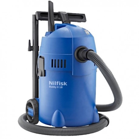 ASPIRADOR LIQUIDOS & SÓLIDOS NILFISK BUDDY 18 LT - 18451124 - 5715492141326
