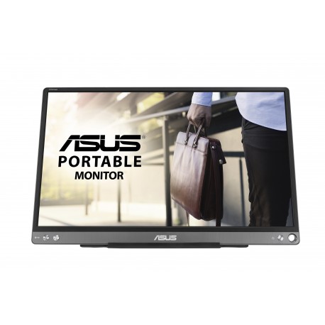 Monitor ASUS ZenScreen MB16ACE 39,6 cm 15.6" LED Full HD Cinzento - 4718017500357