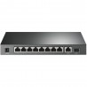 Switch TP-Link 10 Portas Gigabit PoE+ - TL-SG1210P - 6935364052980
