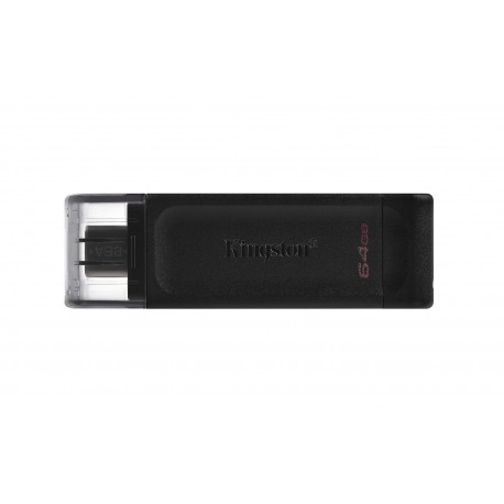 Pen Drive Kingston 64GB DataTraveler 70 USB 3.2 Type C - DT70 - 0740617305302