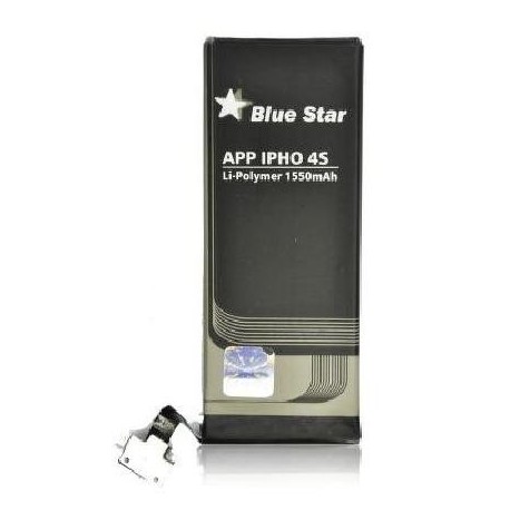 Bateria iPhone 4S 1550mAh Li-Polymer Blue Star Premium