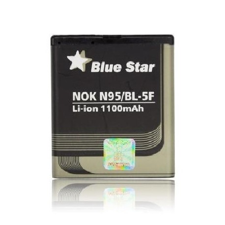 Bateria Nokia BL-5F N95 8GB 1100mAh Li-Ion Blue Star Premium
