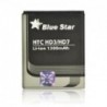 Bateria HTC BA S540 HD3 HD7 Wildfire S 1300mAh Li-Ion Blue Star
