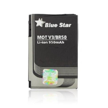 Bateria Motorola BR50 V3 V3I U6 950mAh Li-Ion Blue Star Premium