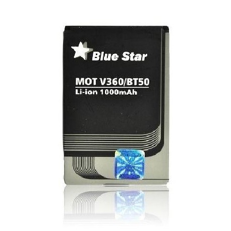 Bateria Motorola BT50 V360 W220 V235 V980 W375 1000mAh Li-Ion Blue Star Premium