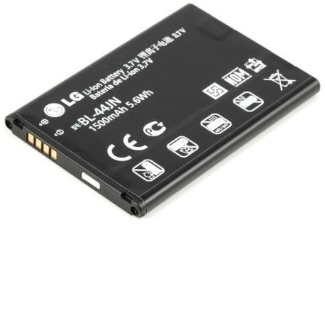 Bateria Original LG BL-44JN P970 C660 E730 E400 E610 Optimus L3 L5 1500mAh Li-Ion