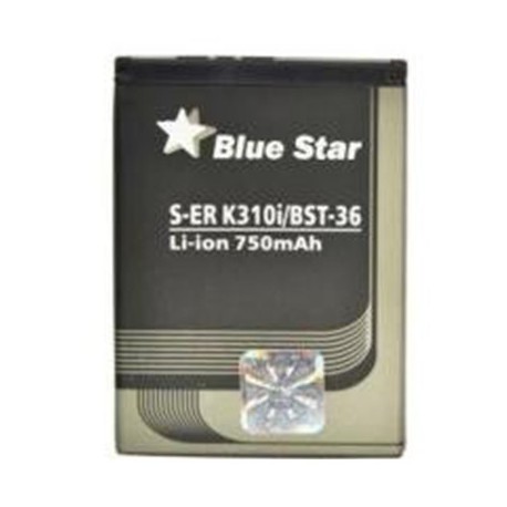 Bateria Sony Ericsson K310I K510I J300 W200 T280 BST-36 750mAh Li-ion Blue Star Premium