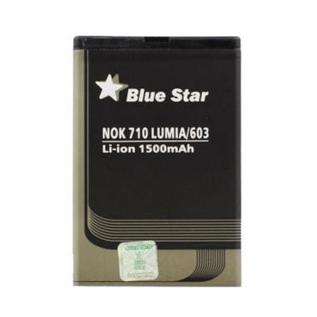 Bateria Nokia Lumia 710 610 603 BP-3L Asha 303 603 Lumia 510 505 1500mAh Li-ion Blue Star Premium