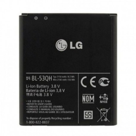 Bateria Original LG BL-53QH P880 P760 P875 D605 2150mAh Li-ion