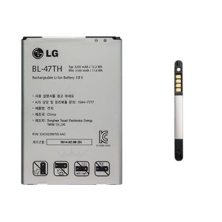 Bateria Original LG BL-47TH Optimus G Pro 2 F350 F350S D837 3200mAh Li-ion