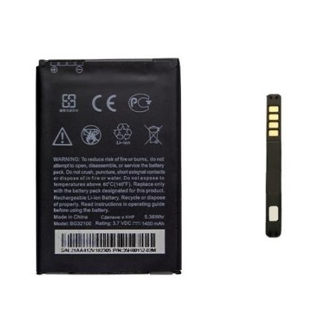 Bateria Original HTC BA S530 Desire S BG32100 35H00152-02M 1450mAh Li-ion