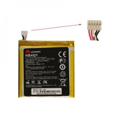Bateria Original Huawei S8600 Ascend P1 U9200 HB4Q1 1700mAh Li-ion Polymer