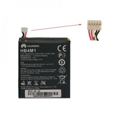 Bateria Original Huawei HB4M1 S8600 Ascend P1 U9200 2000mAh Li-ion Polymer