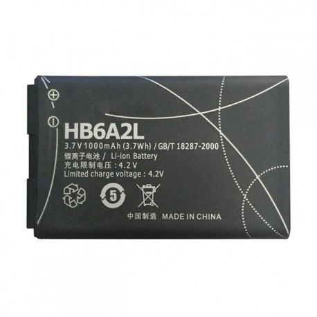 Bateria Original Huawei C2823 C2827 C7189 C7260 C7300 HB6A2L 1000mAh Li-ion