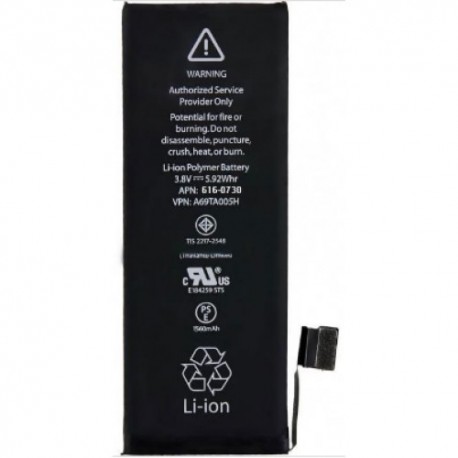 Bateria iPhone 5C APN 616-0730 1560mAh Li-ion Polymer