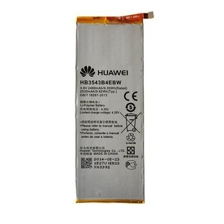 Bateria Original Huawei Ascend P7 HB3543B4EBW 2530mAh Li-ion Polymer
