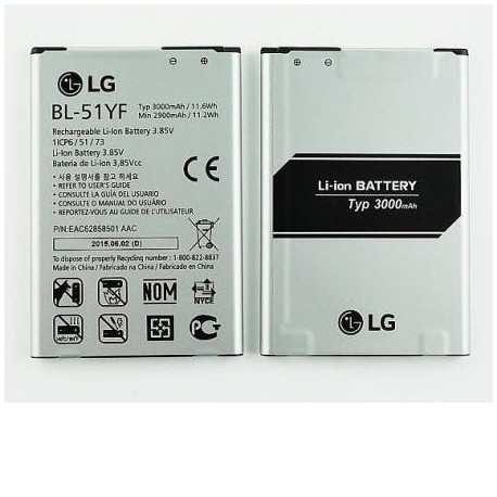 Bateria Original LG H815 G4 BL-51YF 3000mAh Li-ion