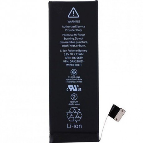 Bateria iPhone 5C APN 616-0669 1560mAh Li-ion Polymer