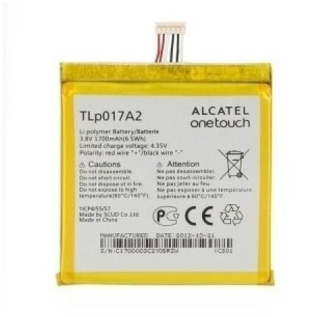 Bateria Original Alcatel Idol Mini 6012 TLp017A2 1700mAh Li-ion Polymer