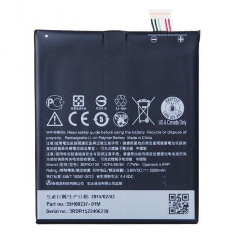 Bateria Original HTC Desire 626 626G 35H00237-00M 2000mAh Li-ion Polymer