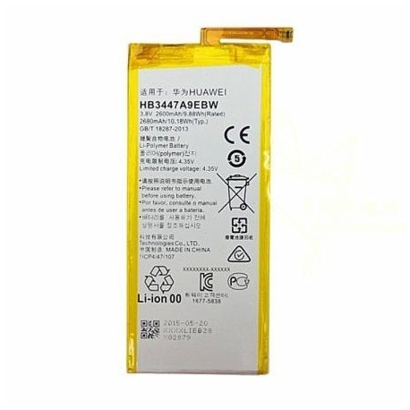 Bateria Original Huawei Ascend P8 HB3447A9EBW 2680mAh Li-ion Polymer
