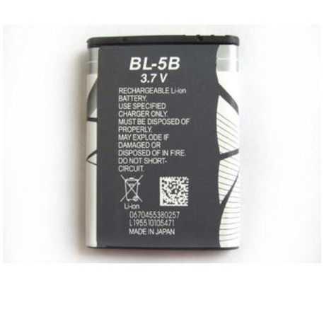 Bateria Original Nokia BL-5B 760mAh Li-ion
