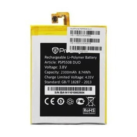 Bateria Original Prestigio MultiPhone PSP5508 DUO 2300mAh Li-ion Polymer