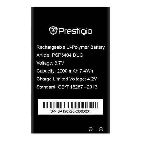 Bateria Original Prestigio MultiPhone PSP3404 DUO 2000mAh Li-ion Polymer