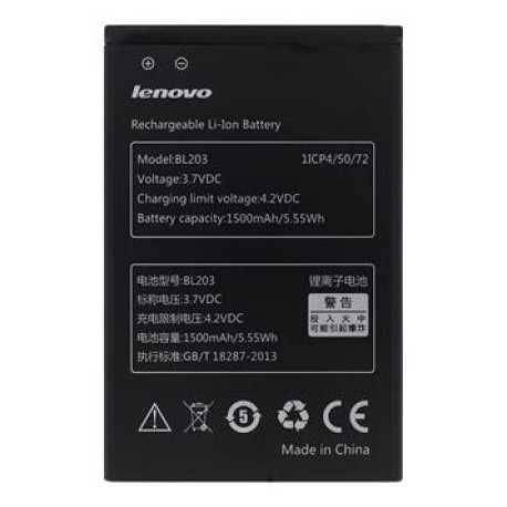 Bateria Original Lenovo A369 BL203 1500mAh Li-ion