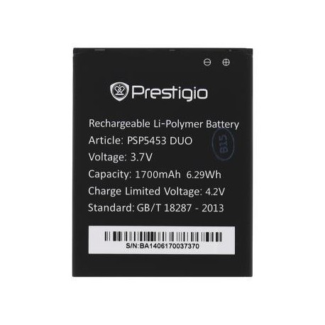 Bateria Original Prestigio Pro MultiPhone 5453 DUO 1700mAh Li-ion Polymer