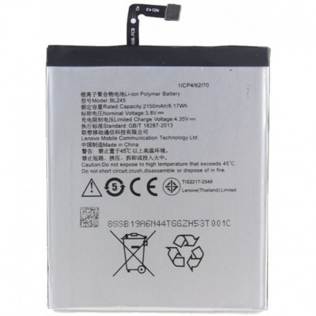 Bateria Original Lenovo BL245 2250mAh Li-ion Polymer