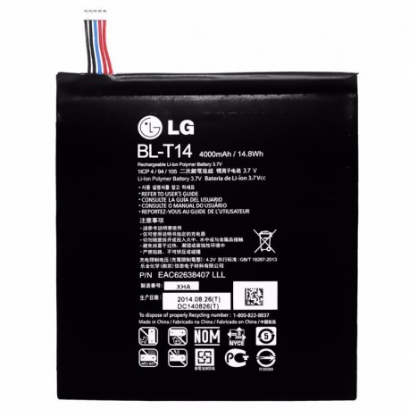 Bateria Original BL-T14 LG V490 G PAD 4000mAh Li-ion Polymer