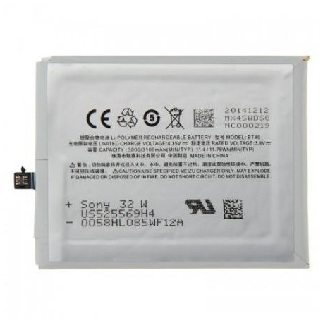 Bateria Original Meizu MX4 BT40 3100mAh Li-ion Polymer