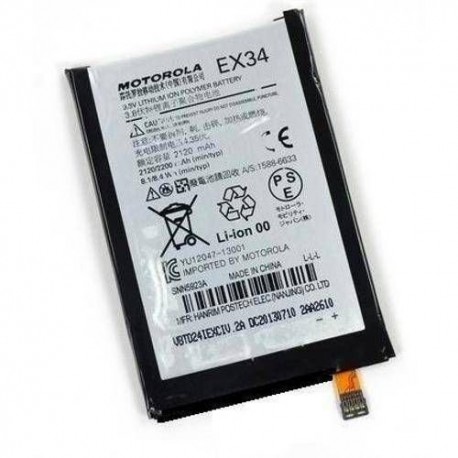 Bateria Original Motorola EX34 Moto X XT1060 2120mAh Li-ion Polymer
